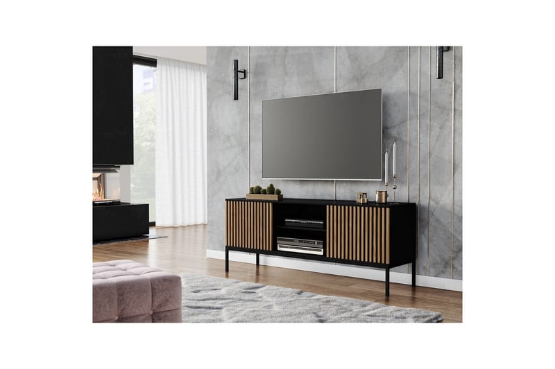 TV-skap Meorati 150 cm - Brun - Møbler - TV- & Mediamøbler - TV-skap