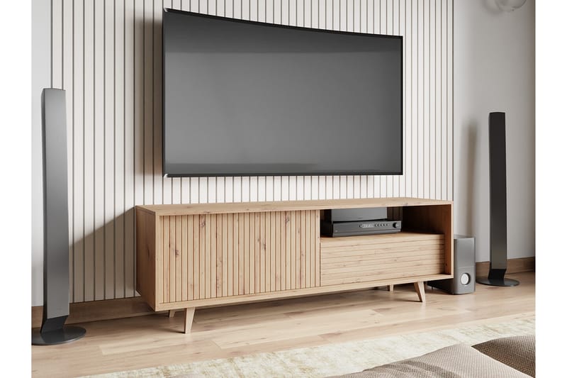 TV-skap Kintore 152 cm - Brun - Møbler - TV- & Mediamøbler - TV-skap