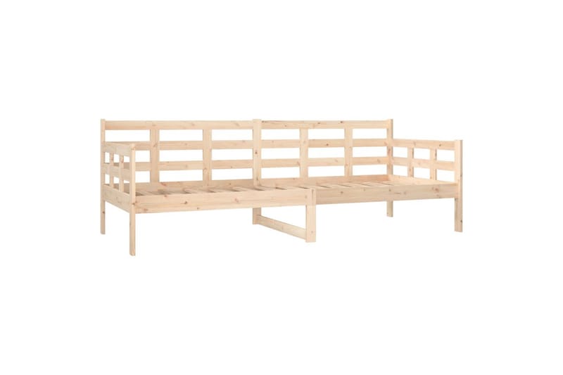 beBasic Dagseng heltre furu 80x200 cm - Brun - Møbler - Senger - Sengeramme & sengestamme