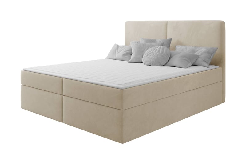 Garris Sengpakke Kontinentalseng 120x200 cm - Beige - Møbler - Senger - Kontinentalsenger