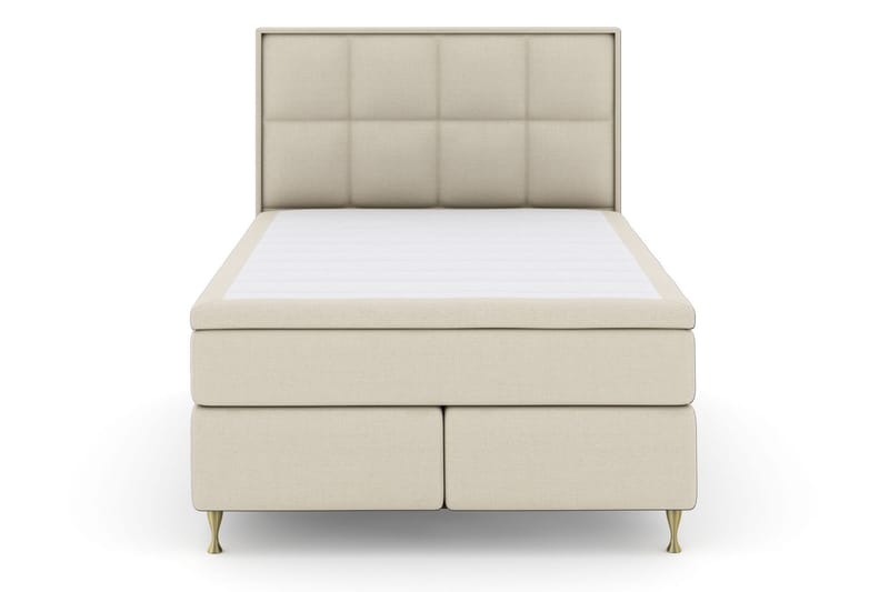 Komplett Sengepakke Choice No 5 160x200 Fast Lateks - Beige|Gullben - Møbler - Senger - Kontinentalsenger