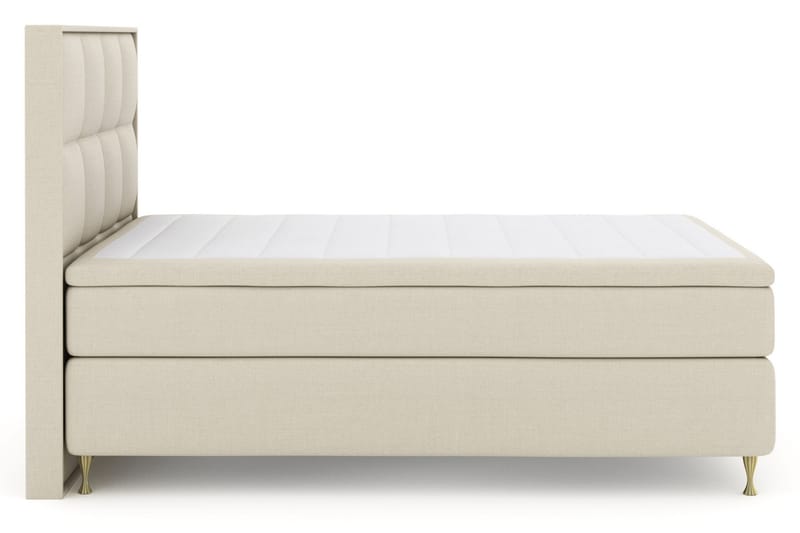 Komplett Sengepakke Choice No 5 160x200 Fast Lateks - Beige|Gullben - Møbler - Senger - Kontinentalsenger