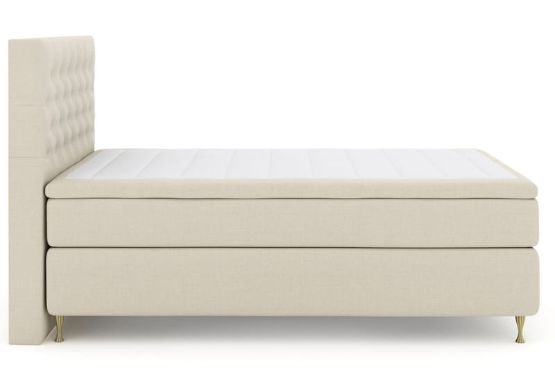 Komplett Sengepakke Choice No 5 160x200 Fast Watergel - Beige|Gullben - Møbler - Senger - Kontinentalsenger