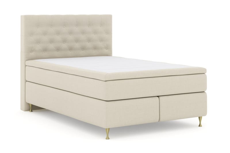 Komplett Sengepakke Choice No 5 160x200 Fast Watergel - Beige|Gullben - Møbler - Senger - Kontinentalsenger