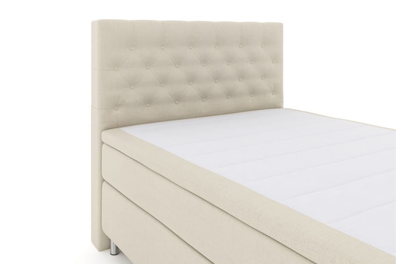 Komplett Sengepakke Choice No 5 160x200 Fast Watergel - Beige|Metallben - Møbler - Senger - Kontinentalsenger