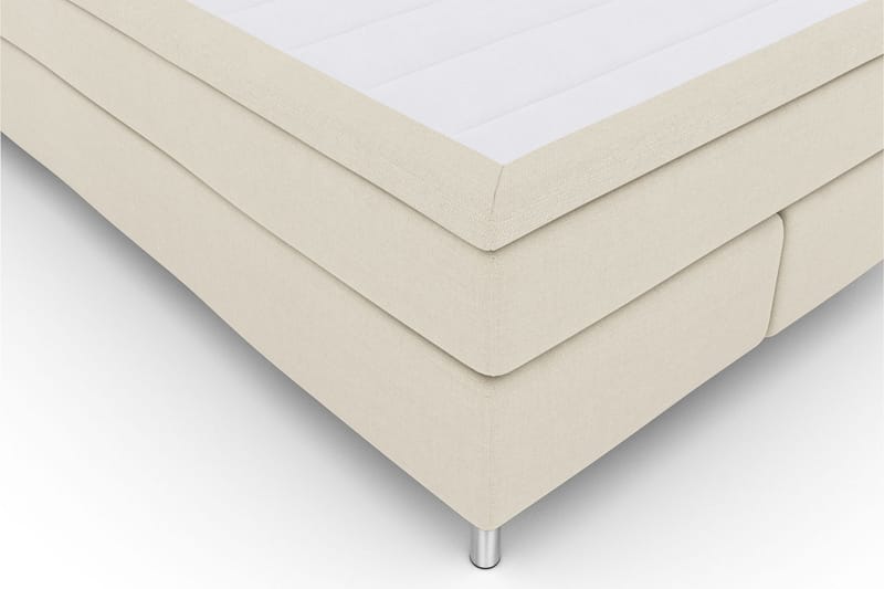 Komplett Sengepakke Choice No 5 160x200 Fast Watergel - Beige|Metallben - Møbler - Senger - Kontinentalsenger