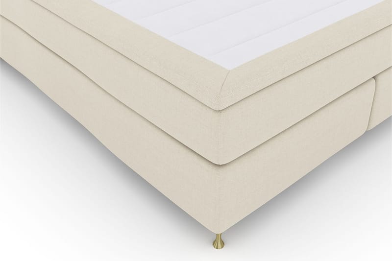 Komplett Sengepakke Choice No 5 180x200 Fast Watergel - Beige|Gullben - Møbler - Senger - Kontinentalsenger