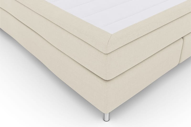 Komplett Sengepakke Choice No 5 180x200 Fast Watergel - Beige|Metallben - Møbler - Senger - Kontinentalsenger