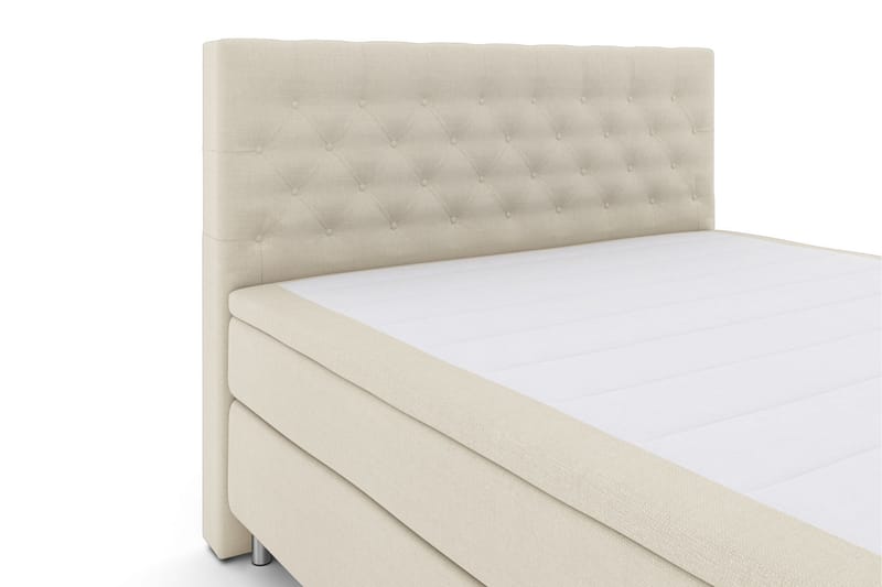 Komplett Sengepakke Choice No 5 180x200 Fast Watergel - Beige|Metallben - Møbler - Senger - Kontinentalsenger