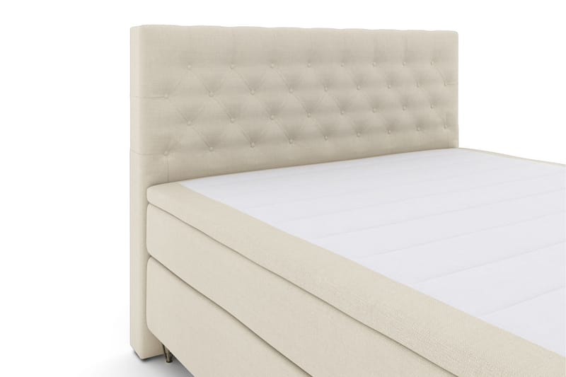 Komplett Sengepakke Choice No 5 180x200 Fast/Medium Lateks - Beige|V-formede Metallben - Møbler - Senger - Kontinentalsenger