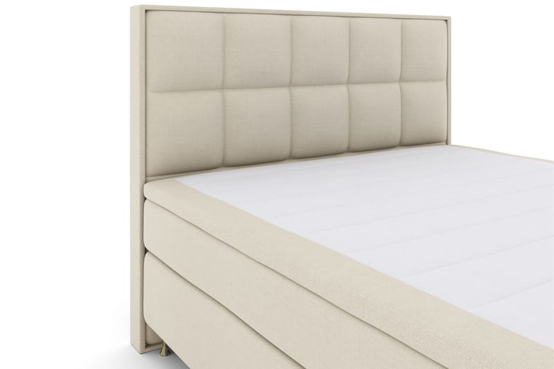 Komplett Sengepakke Choice No 5 180x200 Medium Lateks - Beige|Gullben - Møbler - Senger - Kontinentalsenger