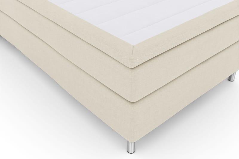 Komplett Sengepakke Choice No 6 120x200 Fast Watergel - Beige|Metallben - Møbler - Senger - Kontinentalsenger