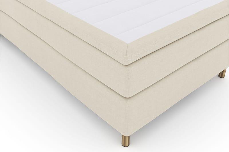 Komplett Sengepakke Choice No 6 120x200 Medium Watergel - Beige|Kobberben - Møbler - Senger - Kontinentalsenger