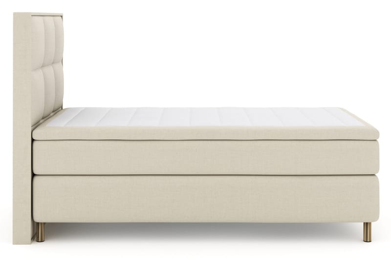 Komplett Sengepakke Choice No 6 120x200 Medium Watergel - Beige|Kobberben - Møbler - Senger - Kontinentalsenger