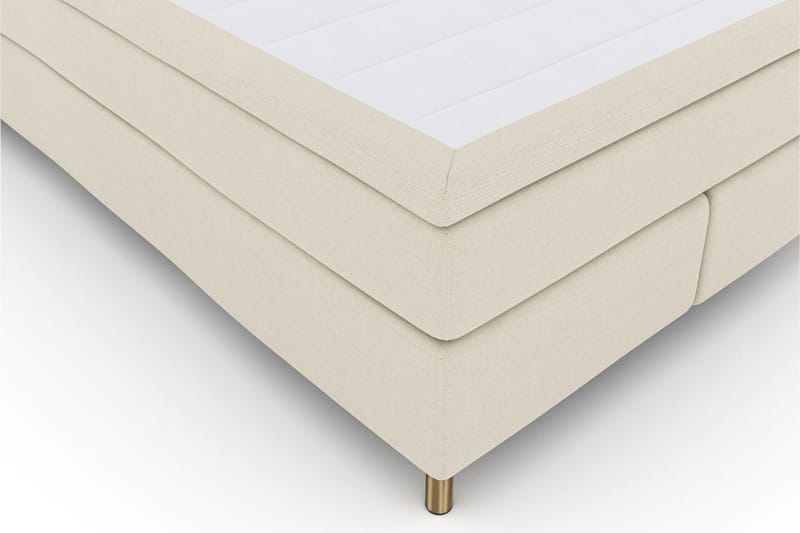 Komplett Sengepakke Choice No 6 160x200 Fast/Medium Watergel - Beige|Kobberben - Møbler - Senger - Kontinentalsenger