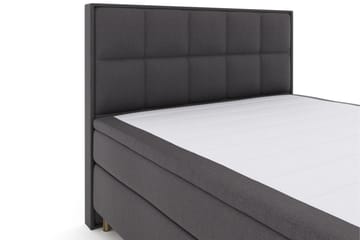 Komplett Sengepakke Choice No 6 210x210 Medium Memory/Pocket - Mørkegrå|Kobberben - Møbler - Senger - Kontinentalsenger