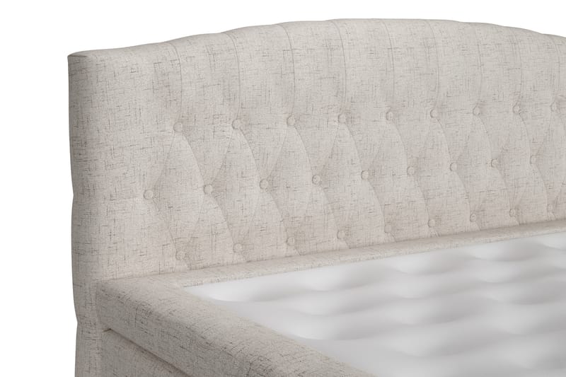 Sengepakke Abelie 160x200 Fast/Medium - Beige - Møbler - Senger - Kontinentalsenger