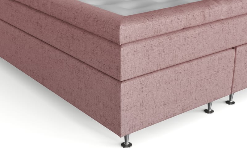 Sengepakke Abelie 160x200 Fast/Medium - Rosa - Møbler - Senger - Kontinentalsenger