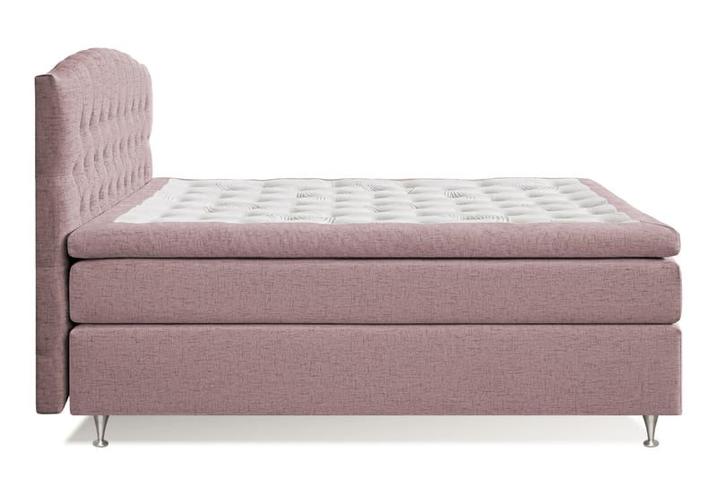 Sengepakke Abelie 160x200 Fast/Medium - Rosa - Møbler - Senger - Kontinentalsenger