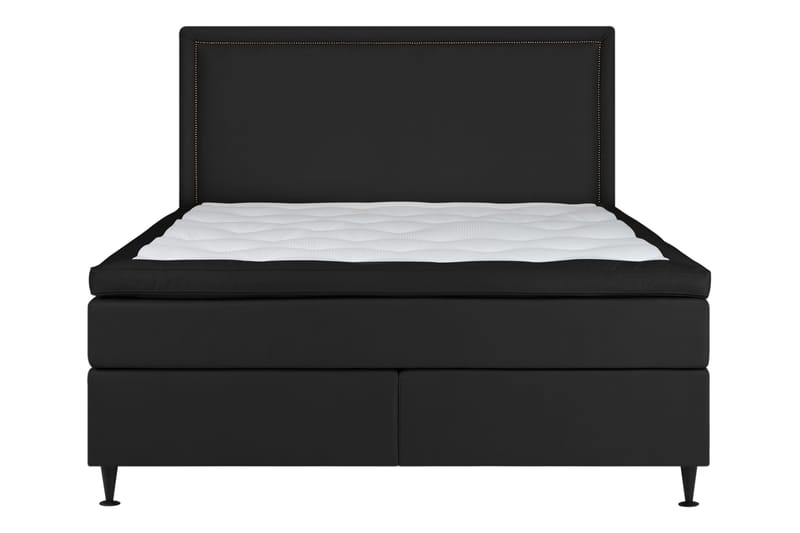 Sengepakke Gullmar Kontinentalseng 140x200 cm Fast/Medium - Mørkegrå - Kontinentalsenger - Komplett sengepakke
