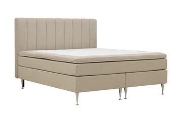 Komplett Sengpakke Romance High 180x200 cm - Beige - Møbler - Senger - Kontinentalsenger