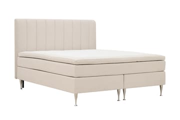 Komplett Sengpakke Romance High 180x200 cm - Lys beige - Møbler - Senger - Kontinentalsenger