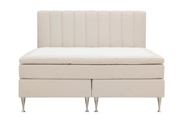 Komplett Sengpakke Romance High 180x200 cm - Lys beige - Møbler - Senger - Kontinentalsenger