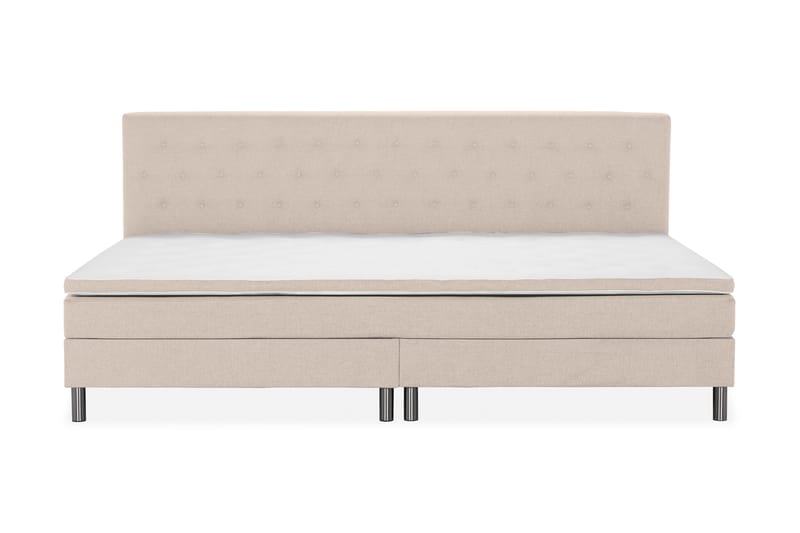 Familieseng Sengepakke Rebeca 280x210 cm - (+Flere valg) Beige - Møbler - Senger - Kontinentalsenger