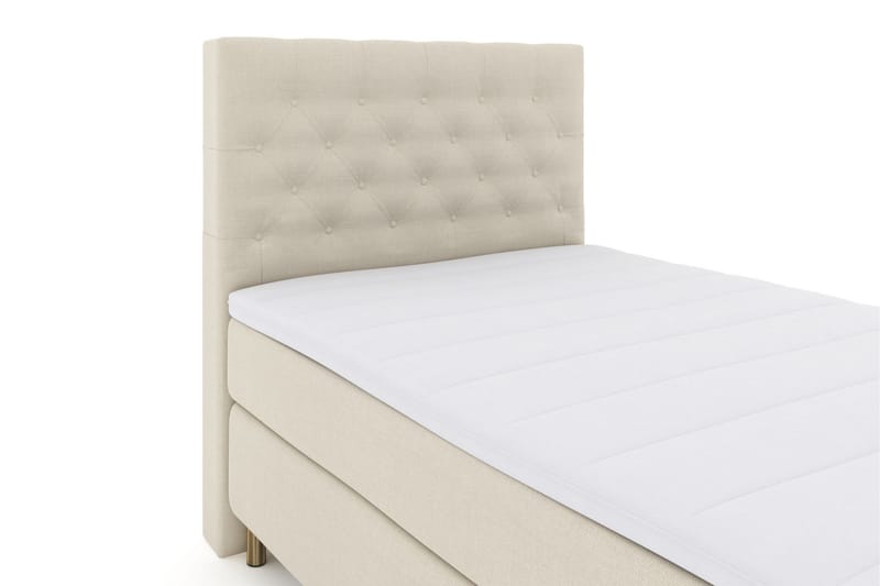 Komplett Sengepakke Choice No 3 120x200 Medium - Beige|Kobberben - Møbler - Senger - Kontinentalsenger