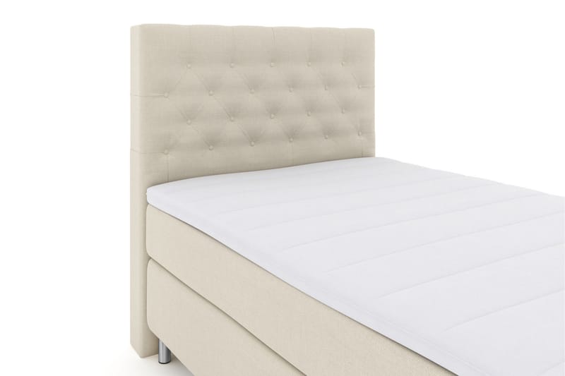 Komplett Sengepakke Choice No 3 120x200 Medium - Beige|Metallben - Møbler - Senger - Kontinentalsenger