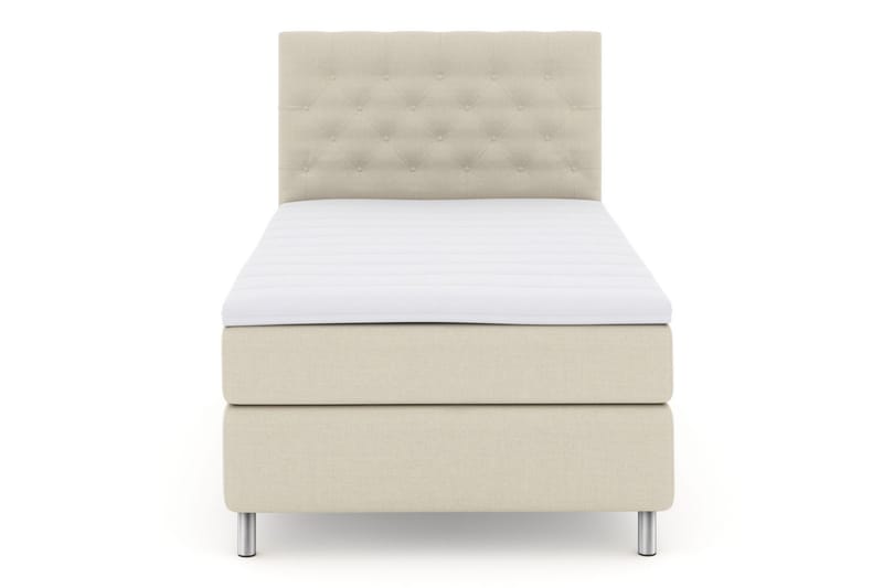 Komplett Sengepakke Choice No 3 120x200 Medium - Beige|Metallben - Møbler - Senger - Kontinentalsenger