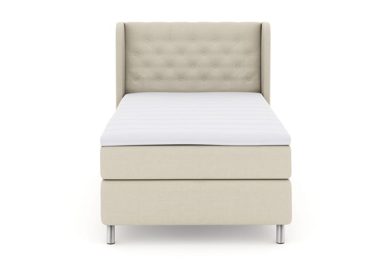 Komplett Sengepakke Choice No 3 120x200 Medium - Beige|Metallben - Møbler - Senger - Kontinentalsenger