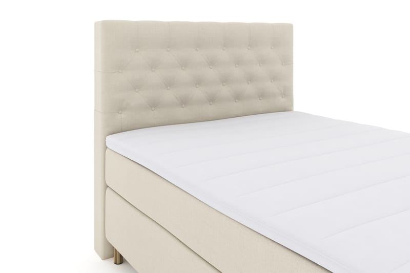 Komplett Sengepakke Choice No 3 140x200 Fast - Beige|Kobberben - Møbler - Senger - Kontinentalsenger