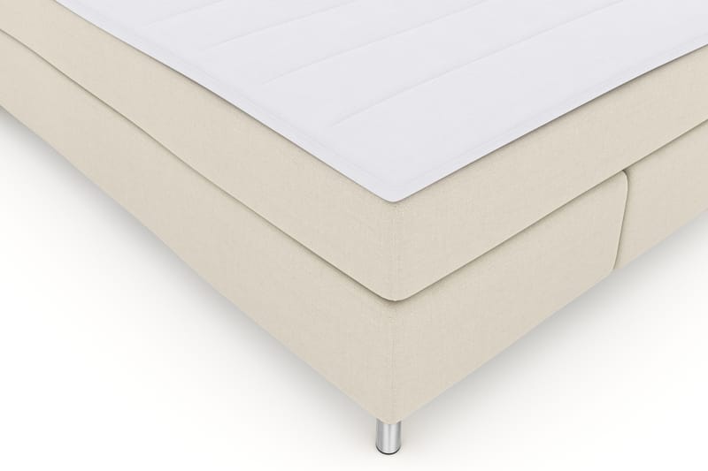 Komplett Sengepakke Choice No 3 140x200 Fast - Beige|Metallben - Møbler - Senger - Kontinentalsenger