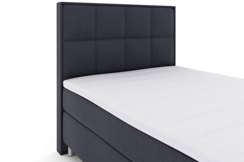 Komplett Sengepakke Choice No 3 140x200 Fast/Medium - Blå|Metallben - Møbler - Senger - Kontinentalsenger