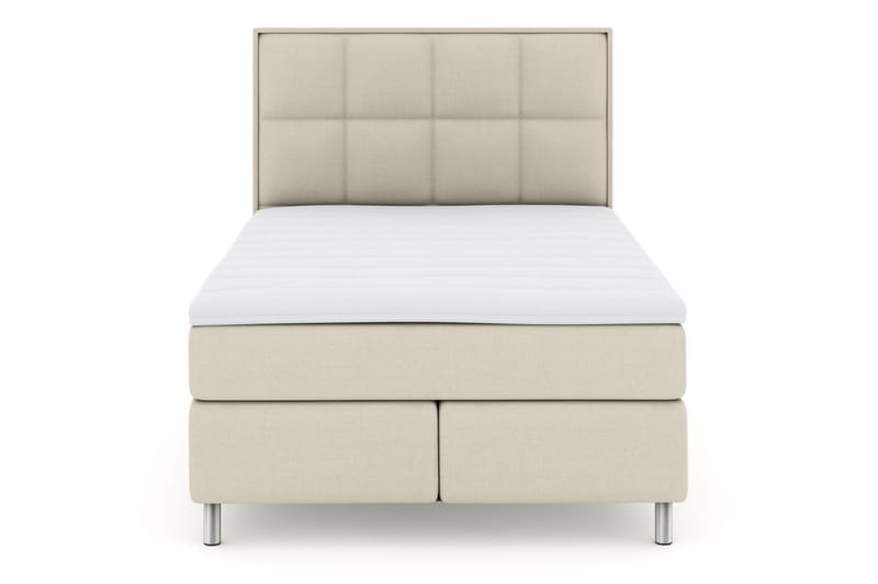 Komplett Sengepakke Choice No 3 140x200 Medium - Beige|Metallben - Møbler - Senger - Kontinentalsenger