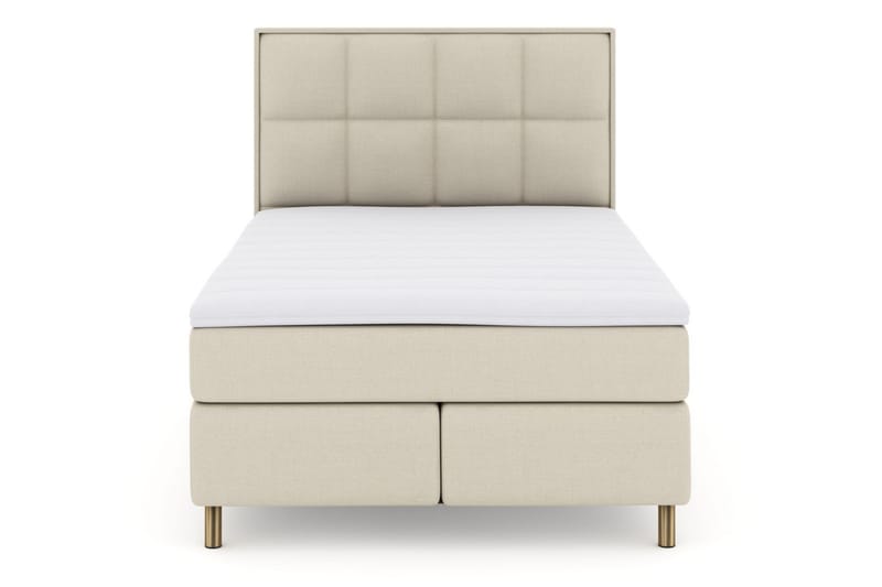 Komplett Sengepakke Choice No 3 160x200 Fast/Medium - Beige|Kobberben - Møbler - Senger - Kontinentalsenger