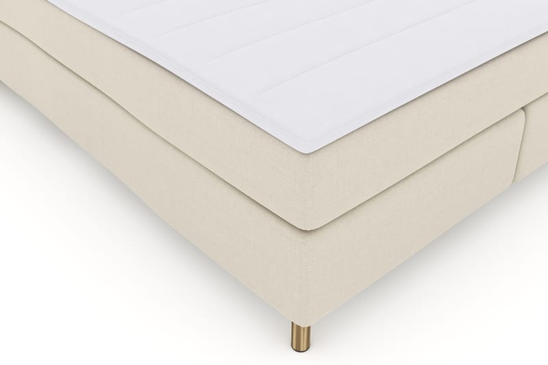 Komplett Sengepakke Choice No 3 180x200 Fast - Beige|Kobberben - Møbler - Senger - Kontinentalsenger