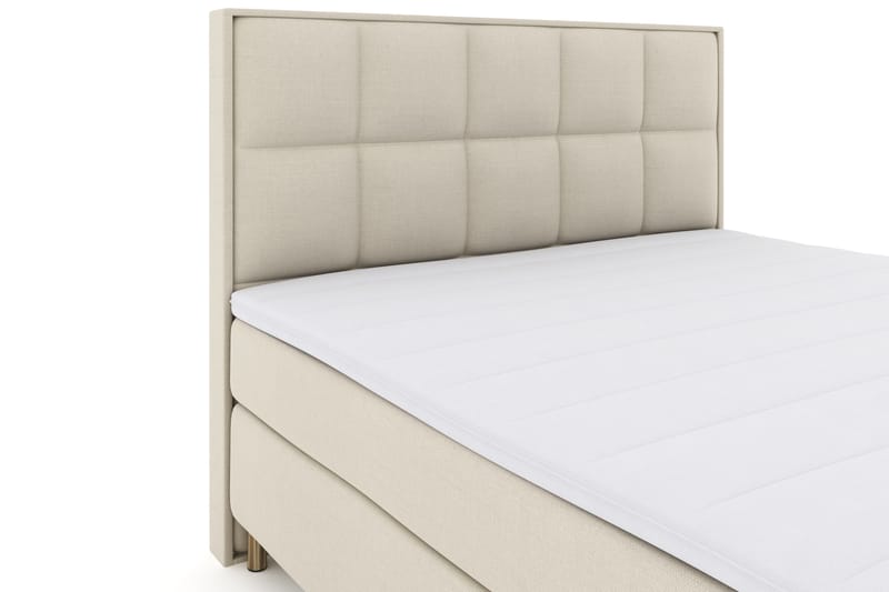 Komplett Sengepakke Choice No 3 180x200 Fast - Beige|Kobberben - Møbler - Senger - Kontinentalsenger