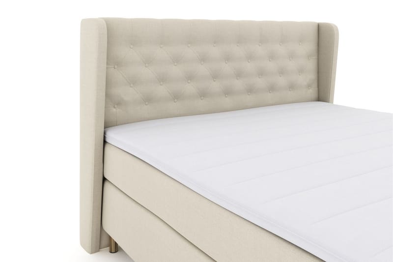 Komplett Sengepakke Choice No 3 180x200 Fast/Medium - Beige|Kobberben - Møbler - Senger - Kontinentalsenger