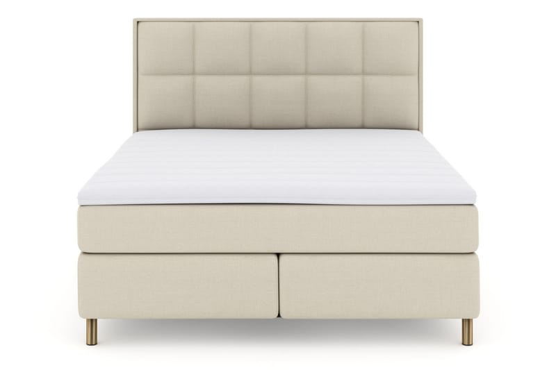 Komplett Sengepakke Choice No 3 180x200 Medium - Beige|Kobberben - Møbler - Senger - Kontinentalsenger