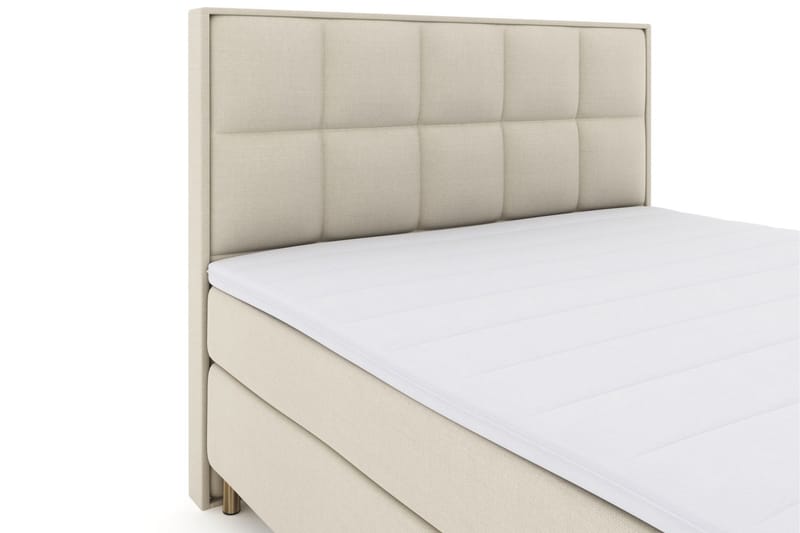 Komplett Sengepakke Choice No 3 180x200 Medium - Beige|Kobberben - Møbler - Senger - Kontinentalsenger