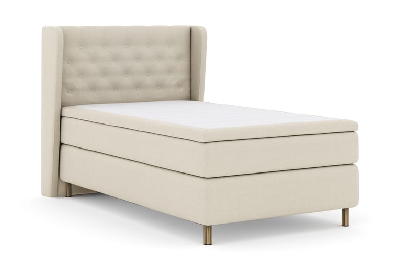 Komplett Sengepakke Choice No 4 120x200 Fast - Beige|Kobberben - Møbler - Senger - Kontinentalsenger