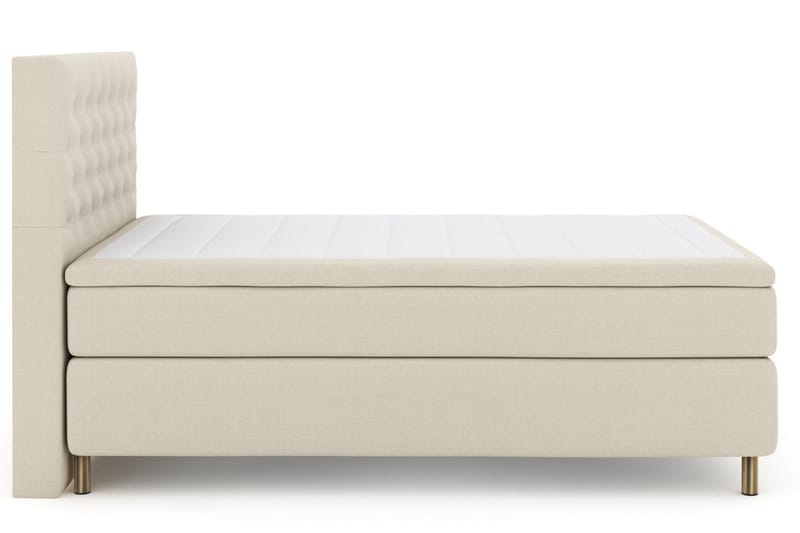 Komplett Sengepakke Choice No 4 140x200 Fast/Medium - Beige|Kobberben - Møbler - Senger - Kontinentalsenger