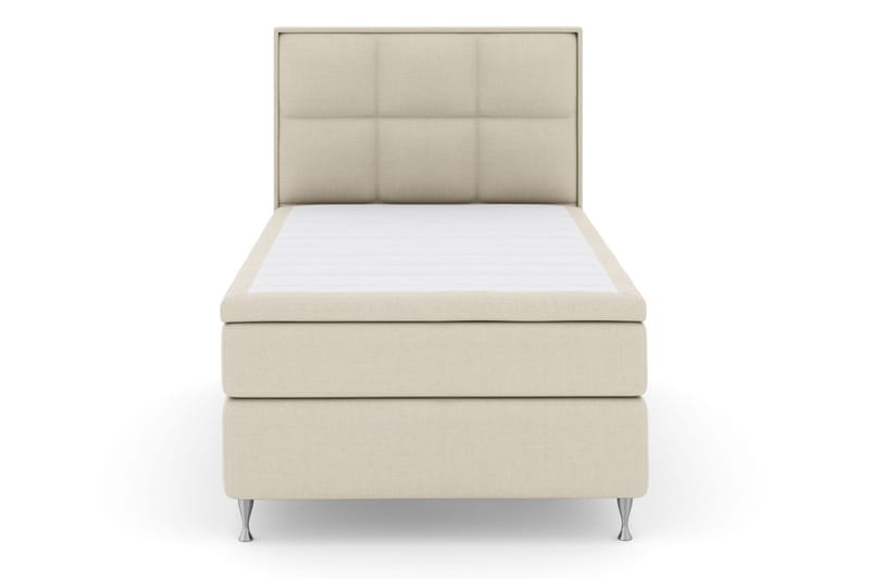 Komplett Sengepakke Choice No 4 140x200 Fast/Medium - Beige|Sølvben - Møbler - Senger - Kontinentalsenger