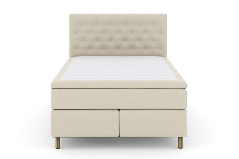 Komplett Sengepakke Choice No 4 160x200 Fast - Beige|Kobberben - Møbler - Senger - Kontinentalsenger