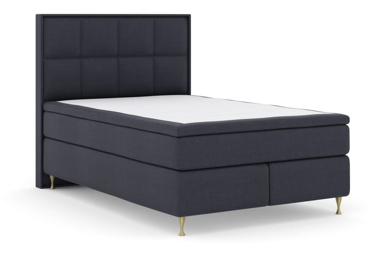 Komplett Sengepakke Choice No 4 160x200 Fast/Medium - Blå|Gullben - Møbler - Senger - Kontinentalsenger