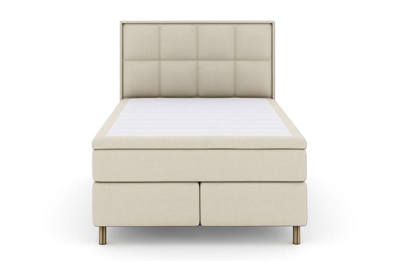 Komplett Sengepakke Choice No 4 160x200 Medium - Beige|Metallben - Møbler - Senger - Kontinentalsenger