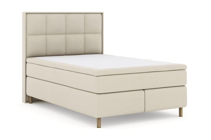 Komplett Sengepakke Choice No 4 160x200 Medium - Beige|Metallben - Møbler - Senger - Kontinentalsenger