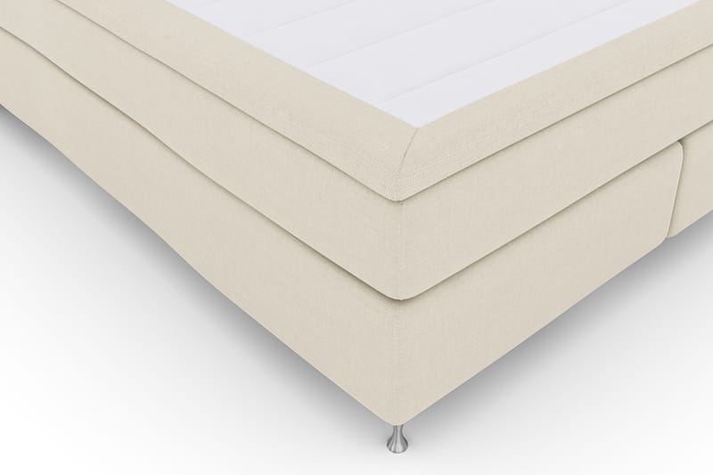 Komplett Sengepakke Choice No 4 180x200 Fast - Beige|Sølvben - Møbler - Senger - Kontinentalsenger